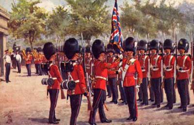 Grenadier Guards at Wellignton Barracks
