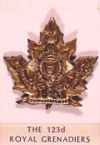 Royal Canadian Grenadier Badge